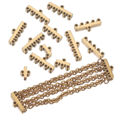 Strap smooth surgical steel choice of many sizes GOLDEN GALVANIZED