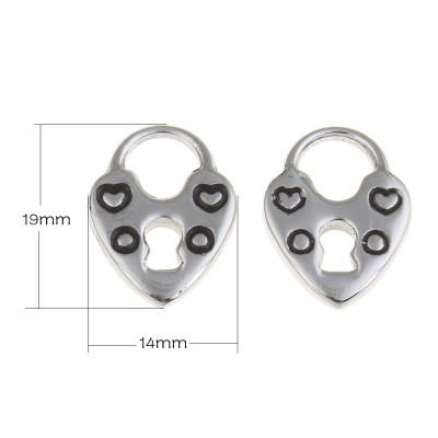 Pendant LOCK surgical steel