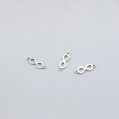 Surgical steel infinity connector