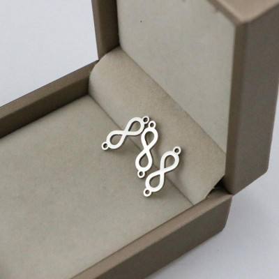 Surgical steel infinity connector