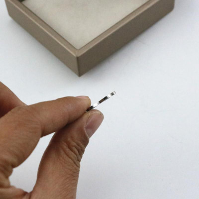 Surgical steel infinity connector