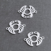 Connector crab surgical steel