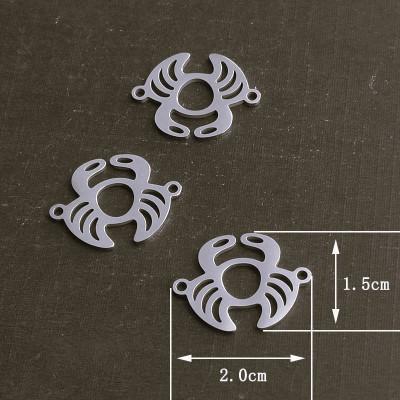 Connector crab surgical steel