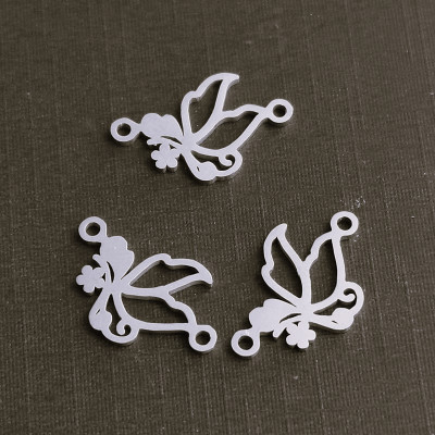 Connector flower angel surgical steel