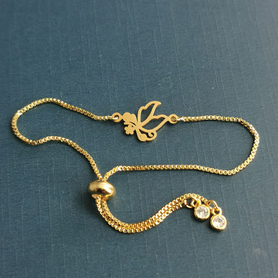 Connector flower angel surgical steel