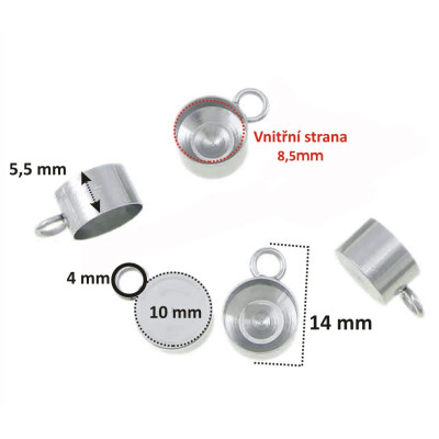  Stainless Steel Pendant Setting