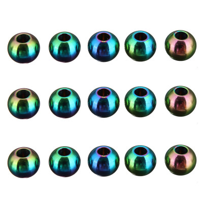 Colored surgical steel beads 5mm