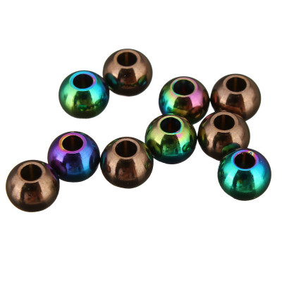 Colored surgical steel beads 4mm