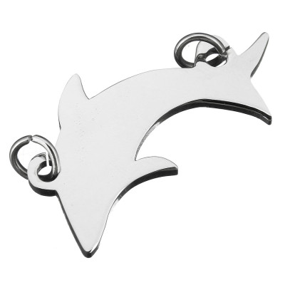 Large connector dolphin surgical steel