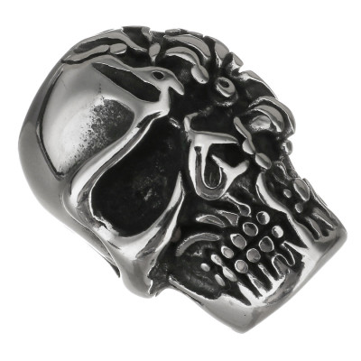 Magnetic fastening massive SKULL surgical steel
