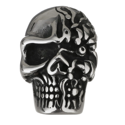 Magnetic fastening massive SKULL surgical steel