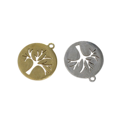 Pendant tree of LIFE surgical steel