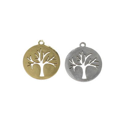 Pendant tree of LIFE surgical steel