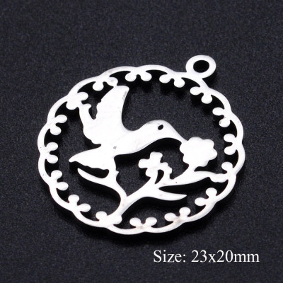 BIRDS pendant two color variants