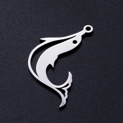 Pendant sea lion two sizes surgical steel