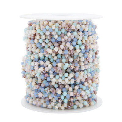 Řetízkovina s barevnými korálky chirugická ocel