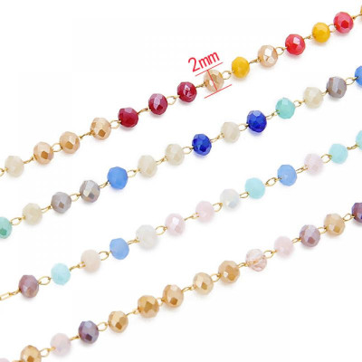 Řetízkovina s barevnými ohňovkami