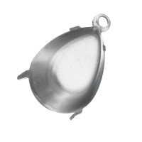 Přívěsek kapka s ramínky na přichycení dublety