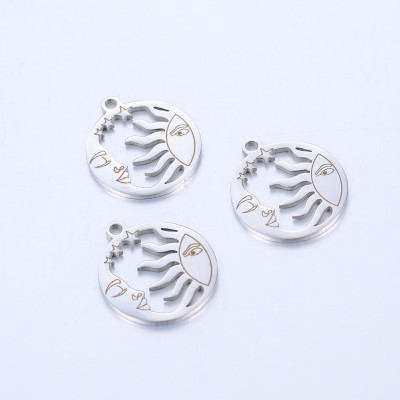 Přívěsek letní pohoda chirurgická ocel dvě barevné varianty