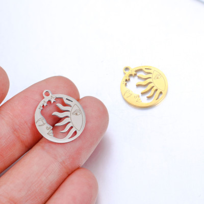 Pendant summer comfort surgical steel two color variants