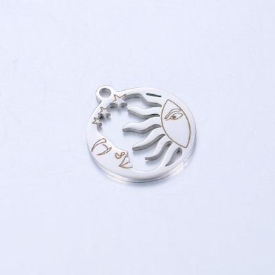 Pendant summer comfort surgical steel two color variants
