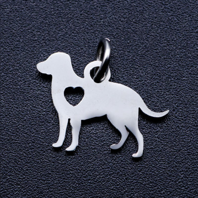 Pendant dog smaller surgical steel