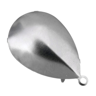 Pendant drop large with hangers 19 x 28mm from surgical steel