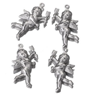 Amor pendant with surgical steel arrow