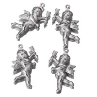 Amor pendant with surgical steel arrow