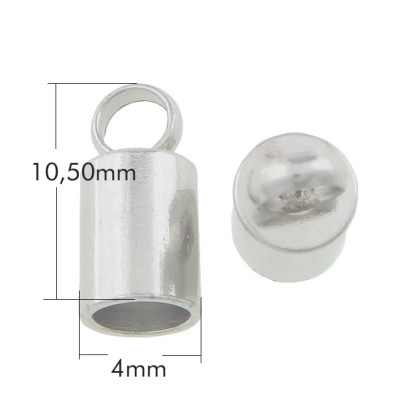 Tip smooth 4mm surgical steel