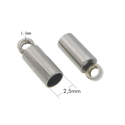 Tip smooth 2.5mm surgical steel