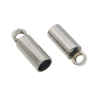 Koncovka hladká 2,5mm chirurgická ocel