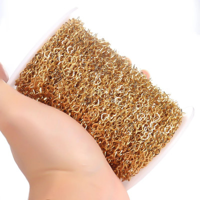 Srdíčkový řetízek chirurgická ocel dvě barevné varianty