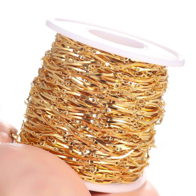 Řetízek s konektorem chirurgická ocel dvě barevné varianty