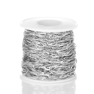 Řetízek s konektorem chirurgická ocel dvě barevné varianty