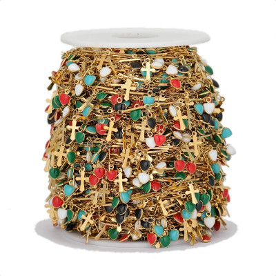 Řetízkovina s malými  přívěsky chirurgická ocel