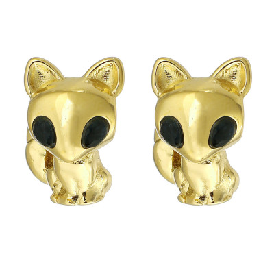 Leaflet bead, surgical steel, two color variants