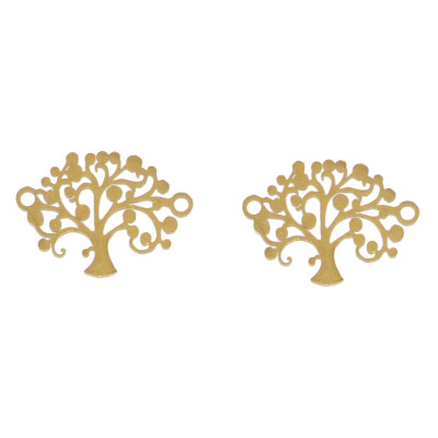 Connector tree of life larger surgical steel