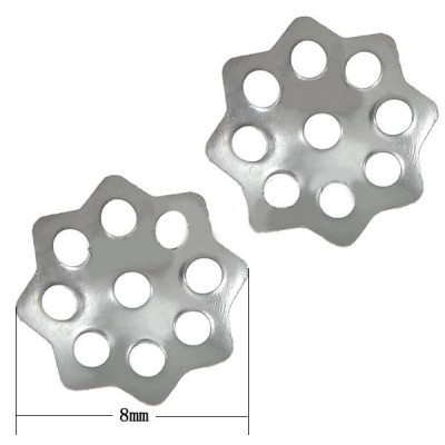 Bead cut through 8mm surgical steel