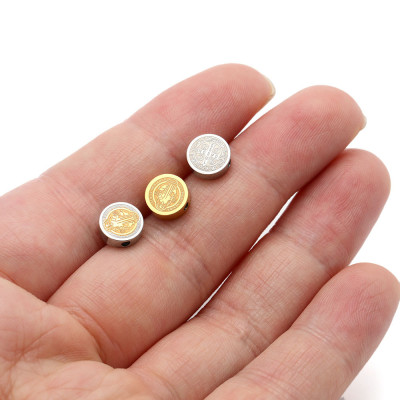 Korálek tři barevné kombinace chirurgická ocel