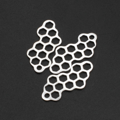 Honeycomb connector surgical steel