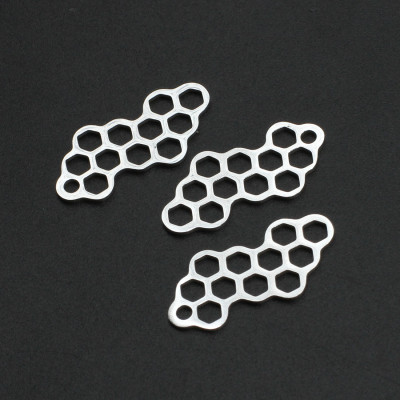 Honeycomb connector surgical steel