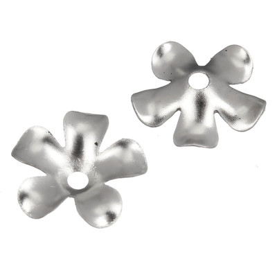 Bead shaped 9mm middle made of surgical steel