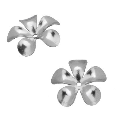 Bead shaped large 15 x 14,5mm from surgical steel