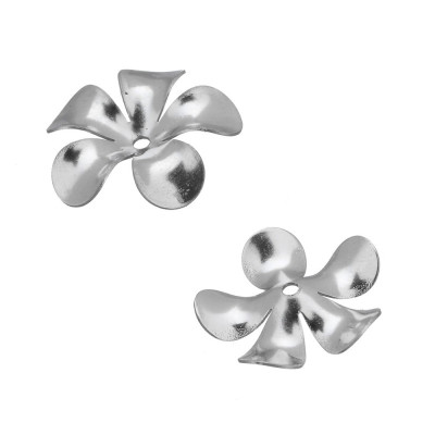 Bead shaped large 15 x 14,5mm from surgical steel