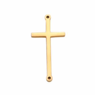 Cross connector two color combinations surgical steel