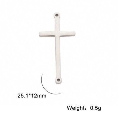 Konektor křížek dvě barevné kombinace chirurgická ocel