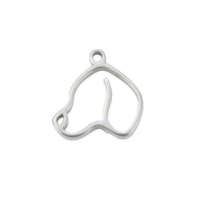 Small dog pendant surgical steel