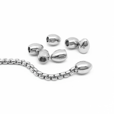 Koncovka hladká 1,4mm vnitřní průměr chirurgická ocel