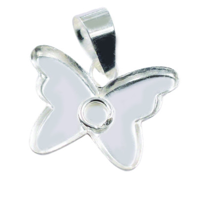 Bow tie pendant AG925 / 1000